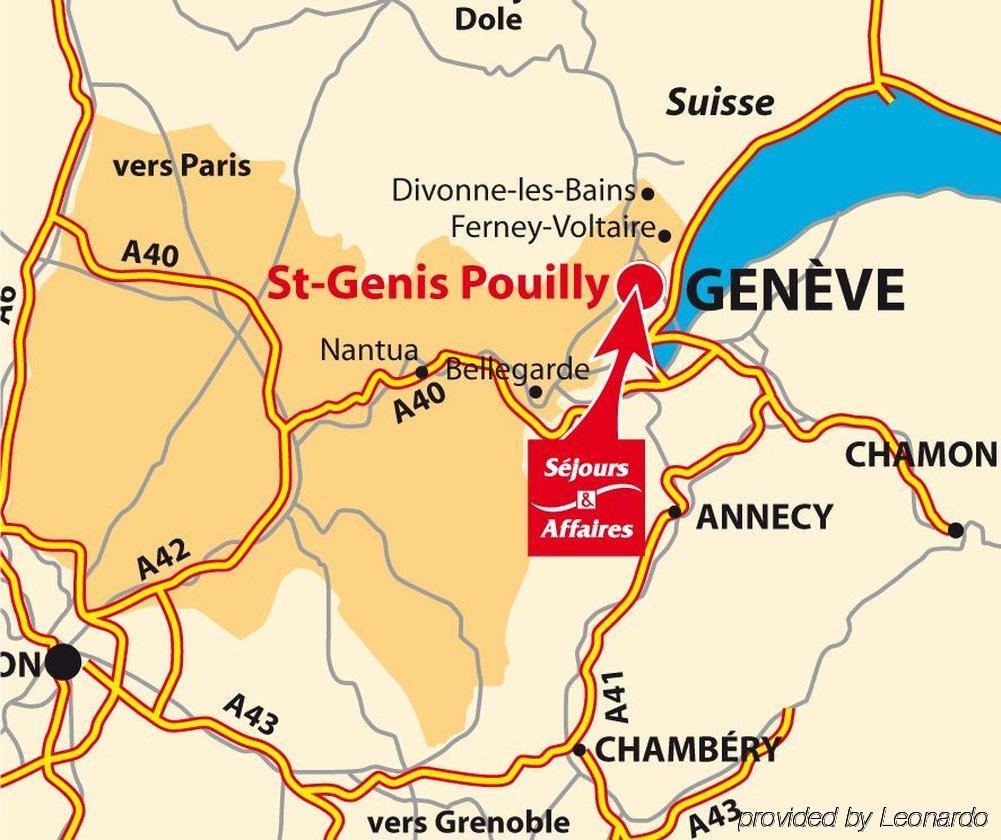 Апарт готель Sejours & Affaires Geneve Saint Genis Екстер'єр фото